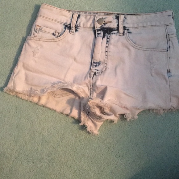 Forever 21 Pants - FINAL PRICE F21 Bleached jean shorts!